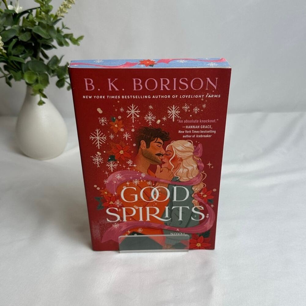 Good Spirits B.K. Borison Target Exclusive Paperback Holiday Romance